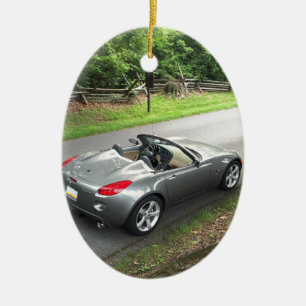 Pontiac Solstice Ceramic Tree Decoration