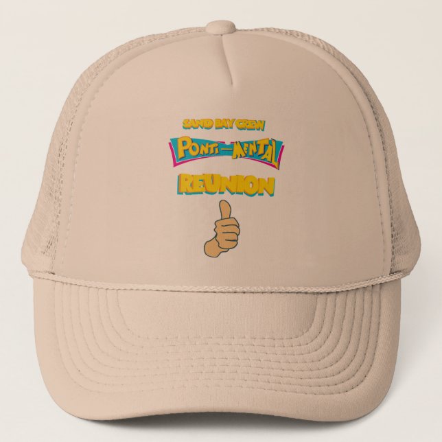 Pontimental Sand Bay Crew reunion baseball cap (Front)