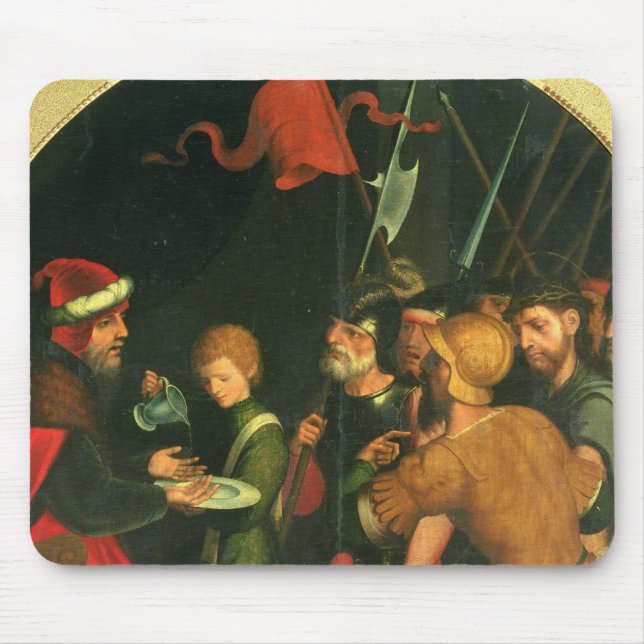 Pontius Pilate washing his Hands Mouse Mat (Front)