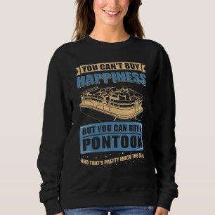 Pontoon Boat Captain Pontooning Boating Pontoon 2 Sweatshirt