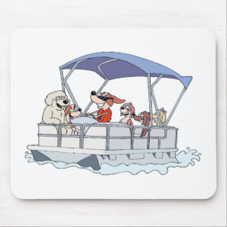 Pontoon Boat Mouse Mat