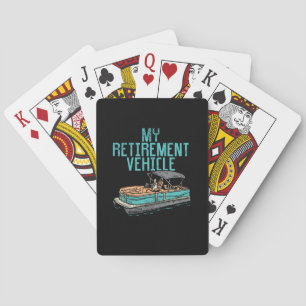 Pontoon Boat - My Retirement Vehicle Playing Cards