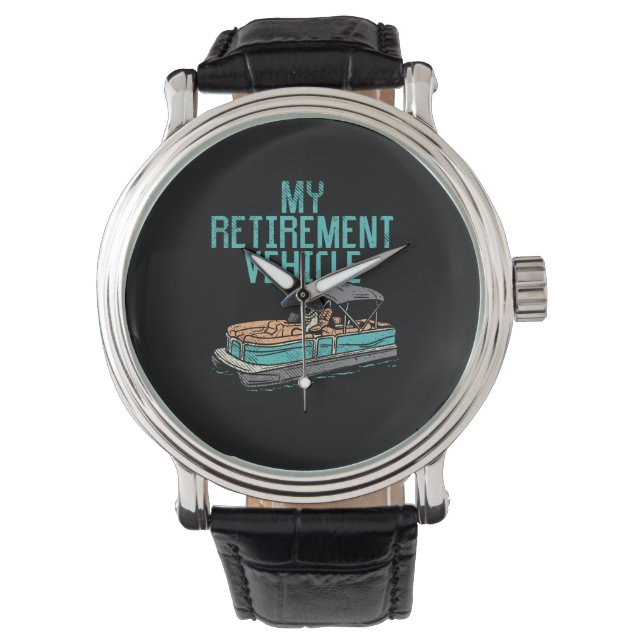Pontoon Boat - My Retirement Vehicle Watch (Front)
