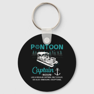 Pontoon Captain Definition Funny Pontoon Boat Boat Key Ring