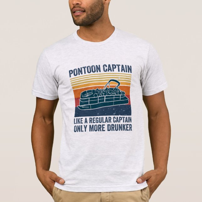pontoon captain T-shirt (Front)