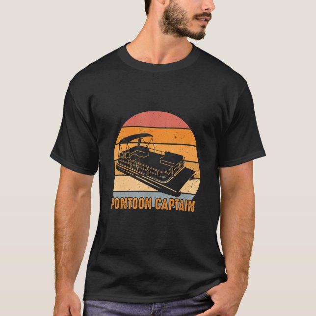 Pontoon Captain T-Shirt (Front)