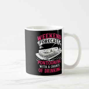 Pontoon For Girl Women Pantoon Boating Lake Toon F Coffee Mug