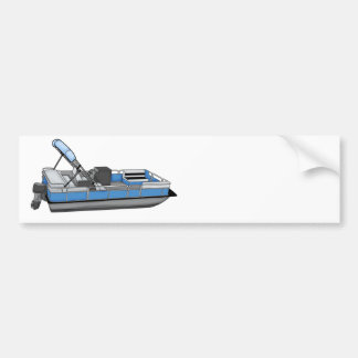 pontoon fun bumper sticker