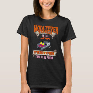 Pontoon Motorboat Party Motorboatin Boat Captain H T-Shirt