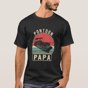 Pontoon Papa Fathers Day T-Shirt