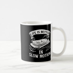 Pontoon Pontooning Toon Pantoon Pontoon Boat Lake  Coffee Mug