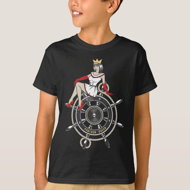 Pontoon Queen  T-Shirt (Front)