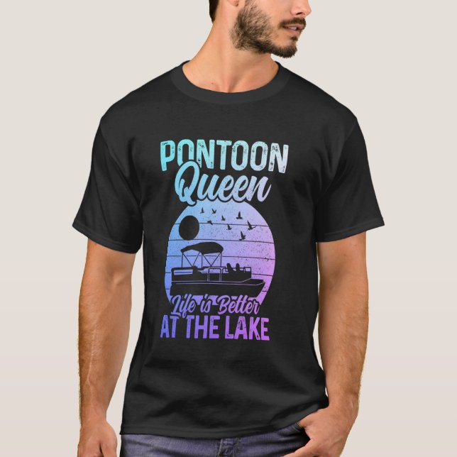 Pontoon Queen T-Shirt (Front)