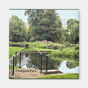 Pontypool Park in Torafen, Wales Magnet