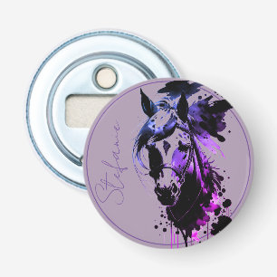 Pony 3 Lavender Bottle Opener