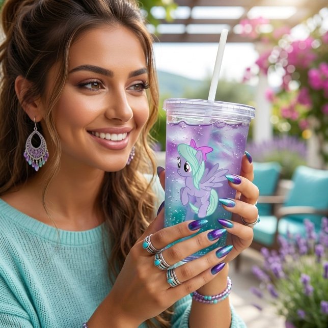 Pony Acrylic Tumbler (Creator Uploaded)