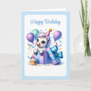 Pony Birthday Card