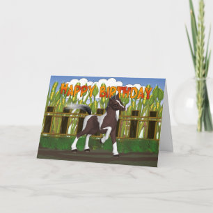 Pony Birthday Card - Birthday Card With Cute Pony