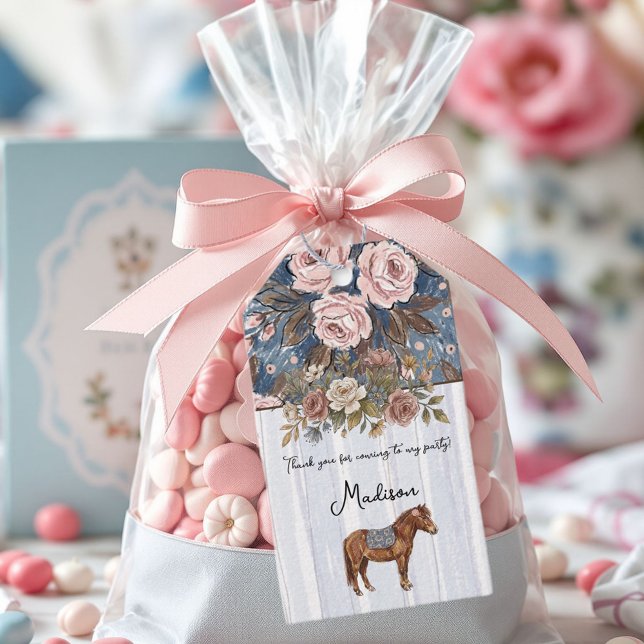 Pony Birthday Gift Tags (Creator Uploaded)