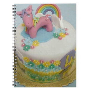 Pony cake 1 notebook