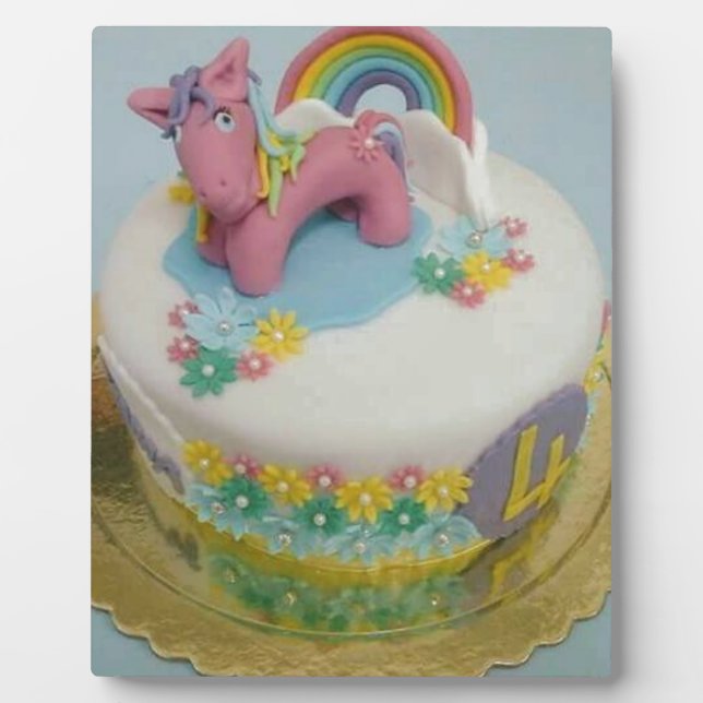 Pony cake 1 plaque (Front)