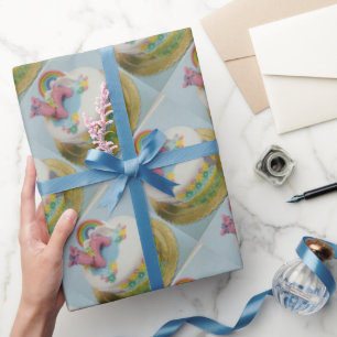 Pony cake 1 wrapping paper