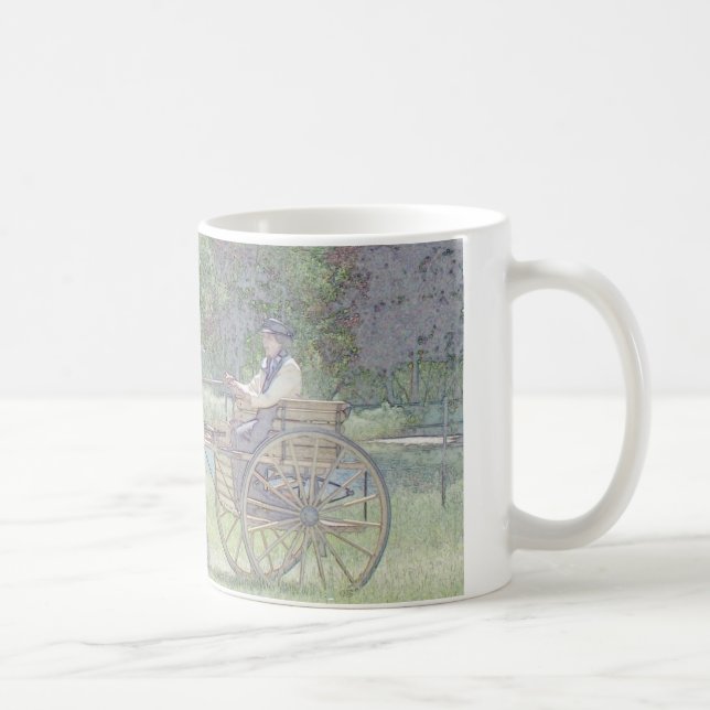 pony carriage coffee mug (Right)