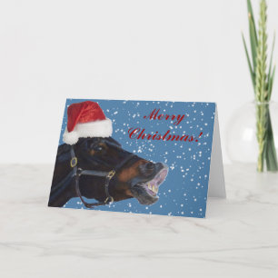 Pony Christmas Greeting Card