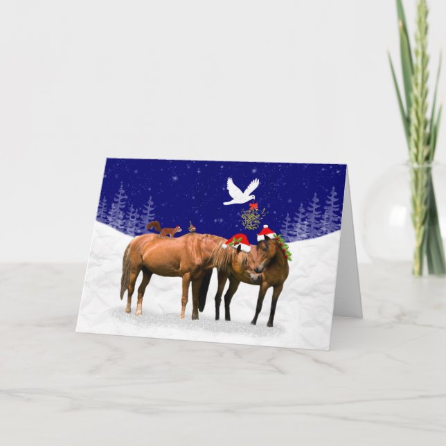 Pony Christmas Party Card (Front)