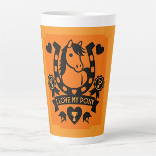 Pony Club Rider Latte Mug