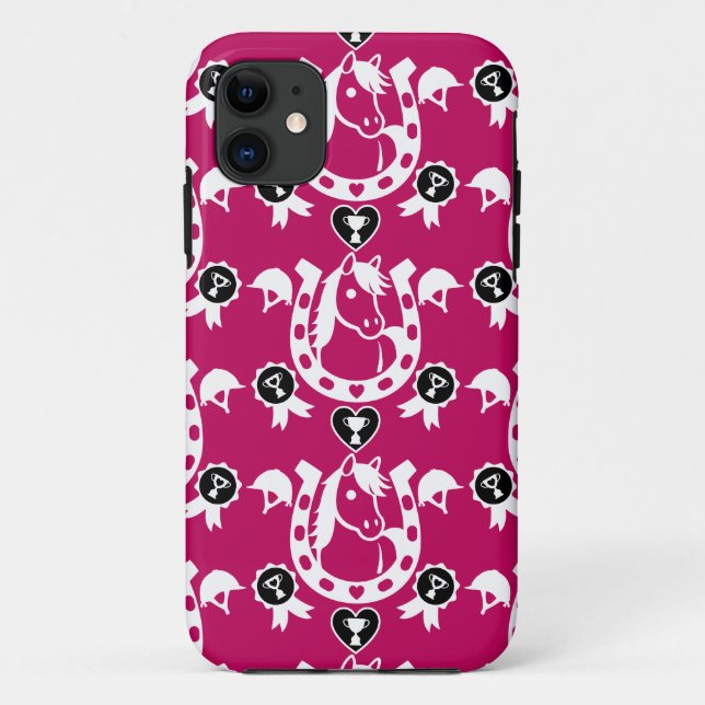 Pony Dressage Home Decor Case-Mate iPhone Case (Back)