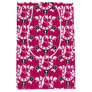 Pony Dressage Home Decor Medium Gift Bag