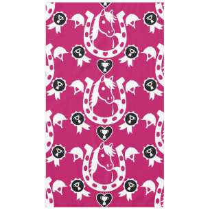 Pony Dressage Home Decor Tablecloth