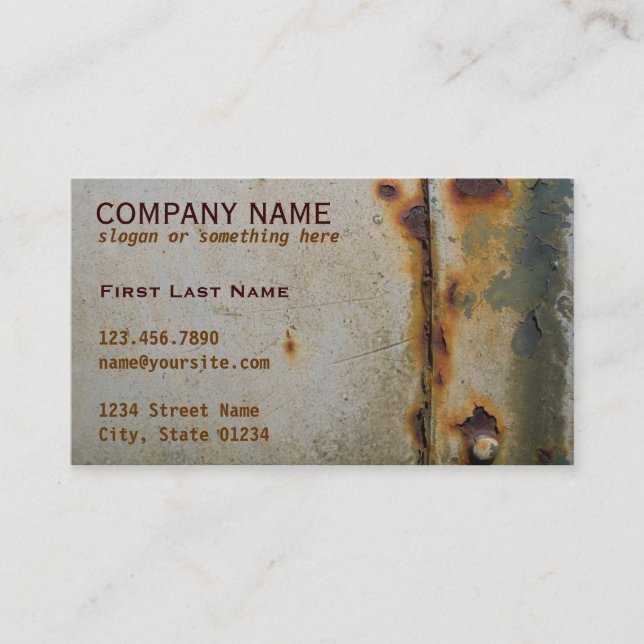 Pony Express Business Card (Front)