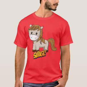 Pony Horse Cute Kawaii toon T-Shirt