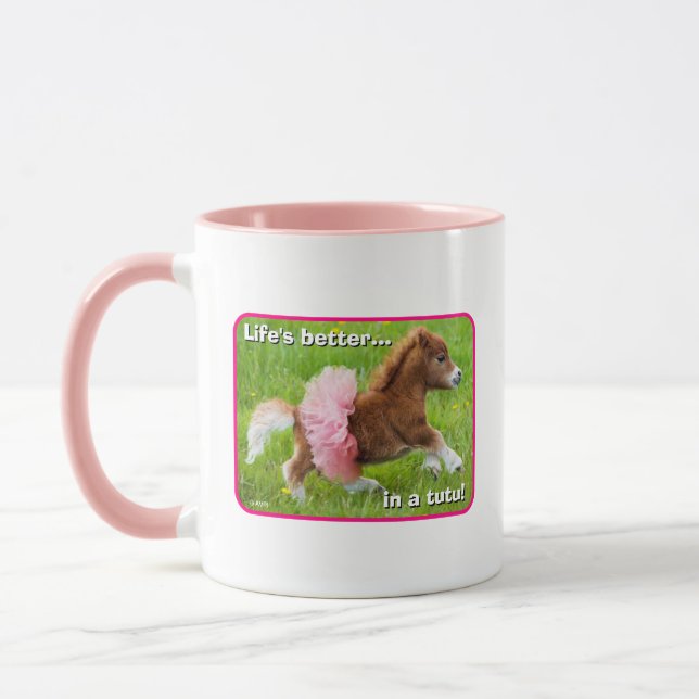 Pony in Tutu Mug (Left)