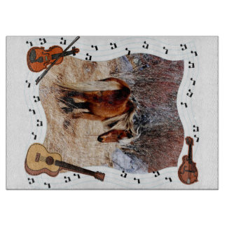 Pony Music cutting board