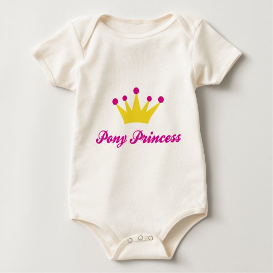 Pony Princess Baby Bodysuit