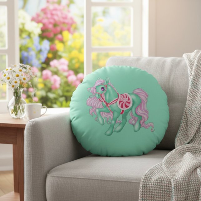 Pony Round Pillow (Creator Uploaded)