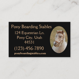 Pony Sample1 Business Card