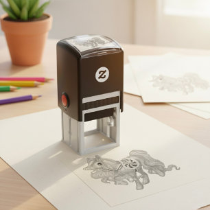 Pony Self-inking Stamp