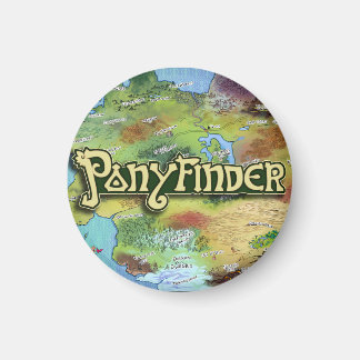 Ponyfinder Map Magnet