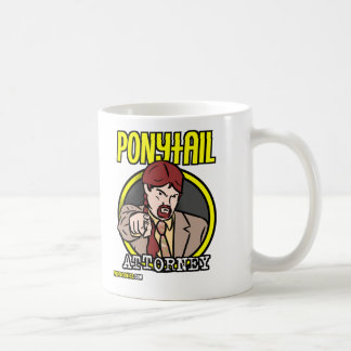 Ponytail Attorney Logo Coffee Mug
