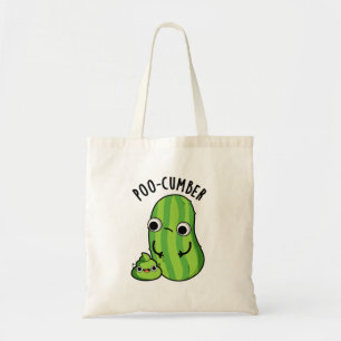 Poo-cumber Funny Cucumber Pun  Tote Bag
