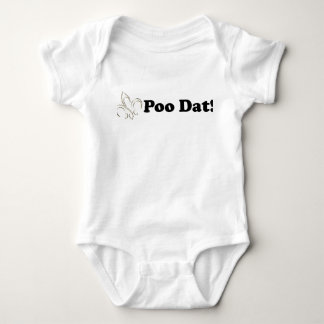 Poo Dat Who Dat Baby Bodysuit
