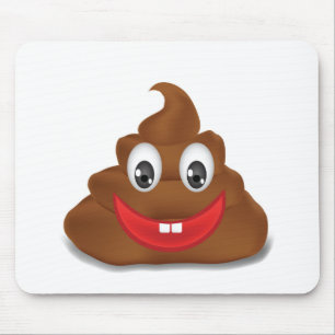 poo emojis mouse mat