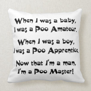 Poo Master Cushion
