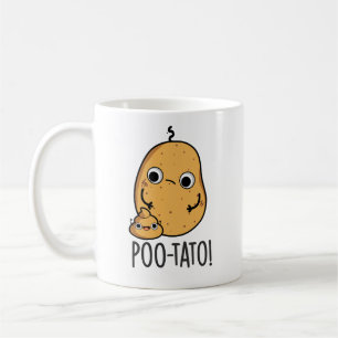 Poo-tato Funny Veggie Poop Pun  Coffee Mug