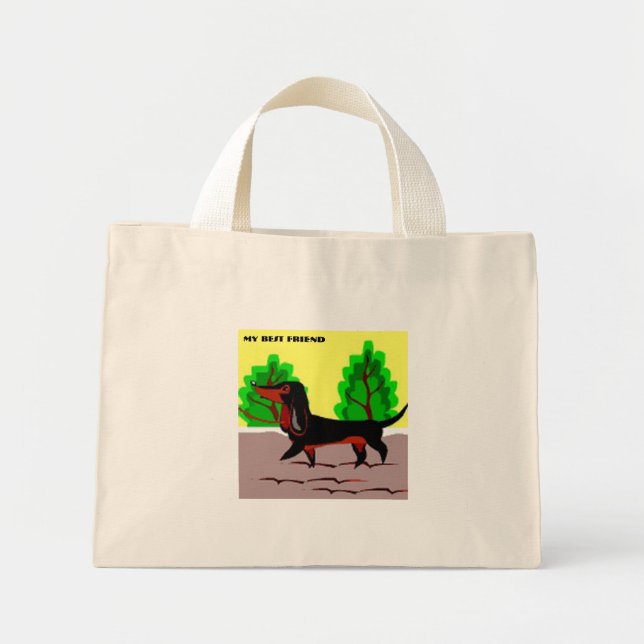 Pooch - mini tote bag (Front)