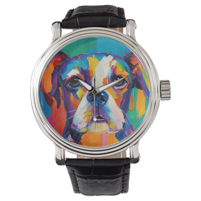 Pooch Painting Watch (Front)
